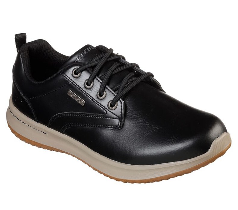 Skechers Delson - Antigo - Mens Casual Shoes Black [AU-NA0370]